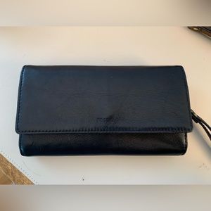 Fossil Black Leather Wallet